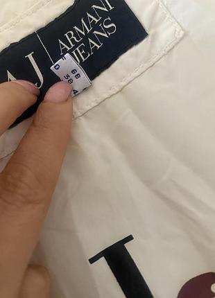Вітровка armani deans біла 9
