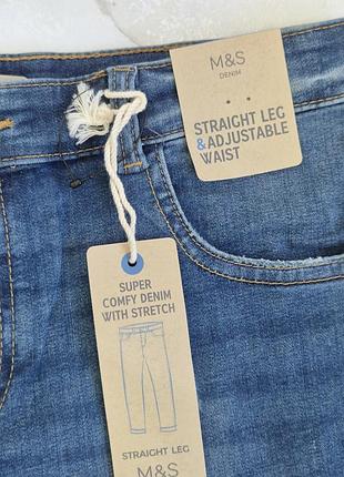 Джинси marks & spencer super comfy denim with stretch 152 см 2