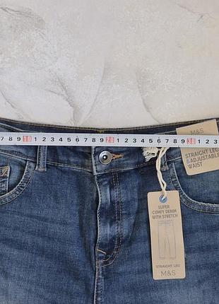 Джинси marks & spencer super comfy denim with stretch 152 см 6