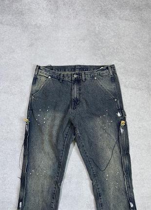 Джинси чоловічі bootcut flared розмір м 2