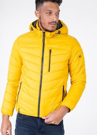 Куртка чоловіча демісезонна camel active гірчична, розмір 52