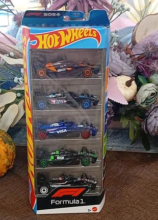 Набор машинок hot wheels formula 1 2024