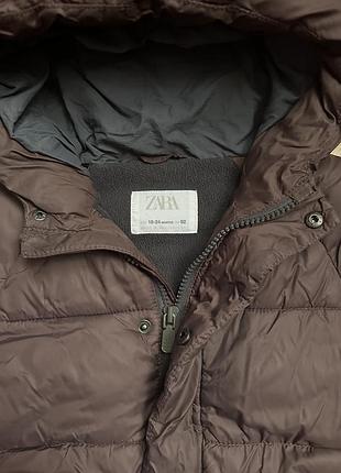 Куртка дитяча демісезонна zara коричнева
