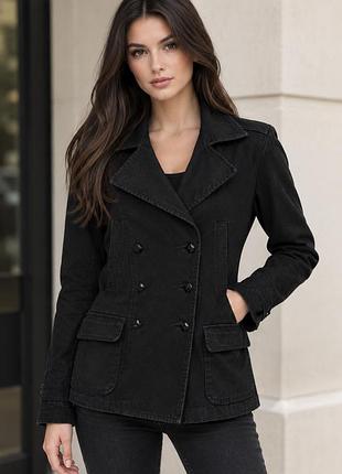 Ralph lauren jeans куртка чорна джинс