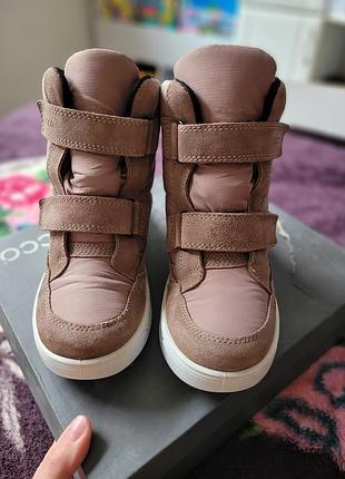 Сапоги дутики для девочки ecco urban snowboarder 33