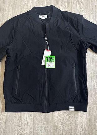 Куртка чоловіча lee cooper бомбер чорна 2