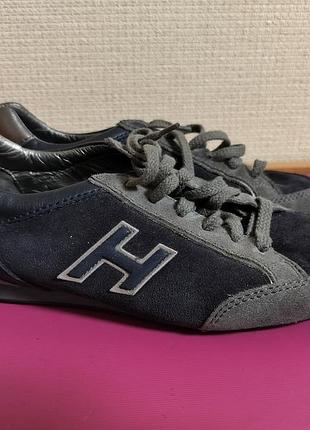 Жіночі кросівки / кеди hogan (оригінал), замша, розмір 34