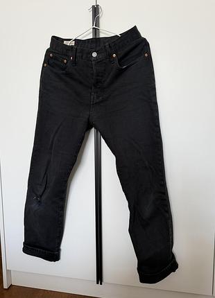 Джинси жіночі levi's 501 чорні
