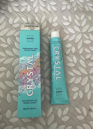 Фарба для волосся unic professional crystal permanent hair color, 100 мл