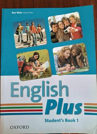 Підручник english plus 1  oxford university press