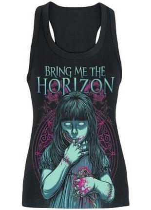 Майка мерч bring me the horizon bmth, розмір m (жіноча)