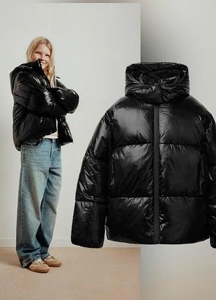 Курточка zara зимова 140 см на дівчинку