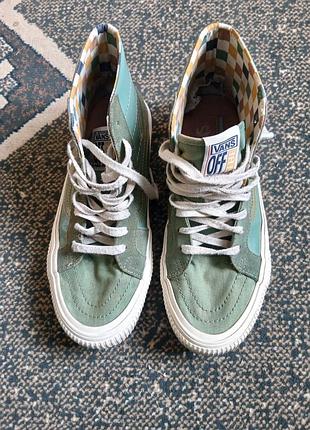 Кеди чоловічі vans, зелені