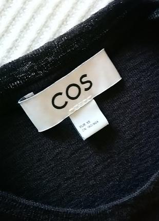 Лонгслів 100%вовна, cos, xs/s 6
