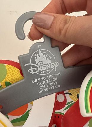 Яскраві дитячі в'єтнамки disney store mickey mouse flip flops - summer fun 3