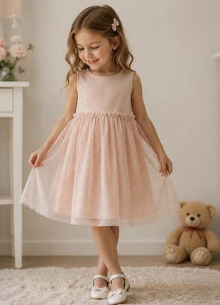 Нарядное детское платье 116 см 🌸