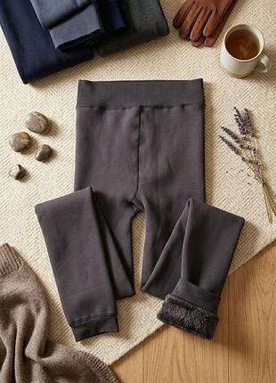 Женские лосины на меху primark l