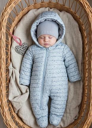 Качественный деми комбинезон john lewis 3-6 мес 62-68 см