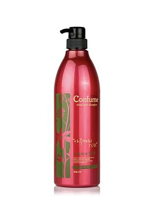 Шампунь для волосся welcos confume total hair shampoo з рициновою олією, 950 мл