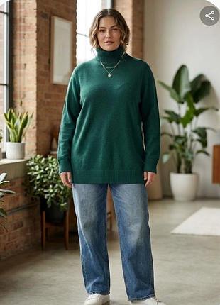 Светр вільний made in italy cashmere, wool