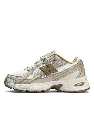 😍 жіночі кросівки new balance 740 white beige