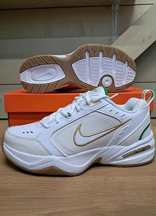 Оригинальные кожаные кроссовки nike air monarch iv / 415445-103