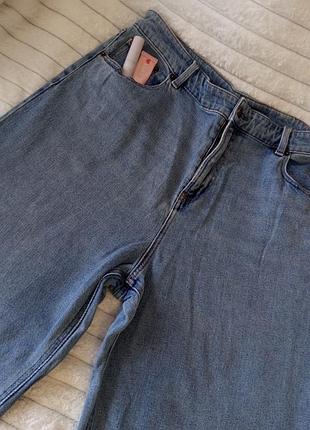 Жіночі блакитні широкі джинси 👖
