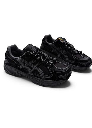 Чоловічі термо кросівки asics gel tr v4 чорні (gore-tex)❄️
