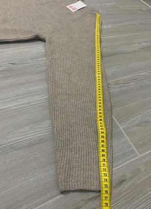 Нова в'язана сукня міді h&m (розмір s) 4