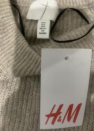 Нова в'язана сукня міді h&m (розмір s) 2