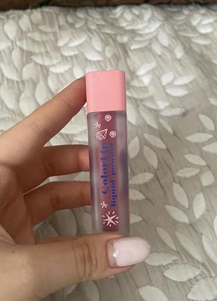 Помада для губ glambee color lip liquid powder