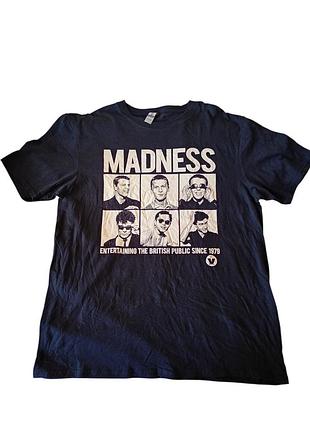 Футболка мерч  madness чорна