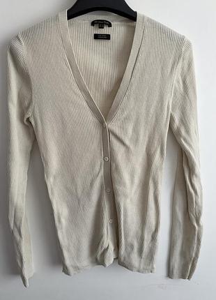 Кардиган шовк+вовна massimo dutti