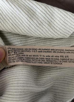 Кардиган шовк+вовна massimo dutti 3