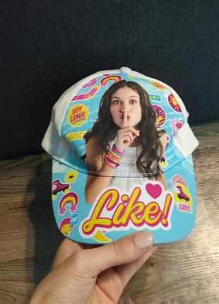 Яркая детская бейсболка / кепка «soy luna» (я эхо, disney)