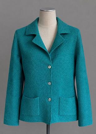 Вовняний кардиган-жакет munrospun (100% merino wool)