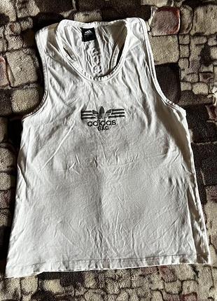 Майка жіноча/чоловіча adidas біла