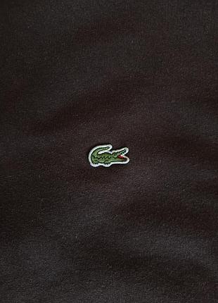 Черное худи lacoste (original, classic fit)
​ 5