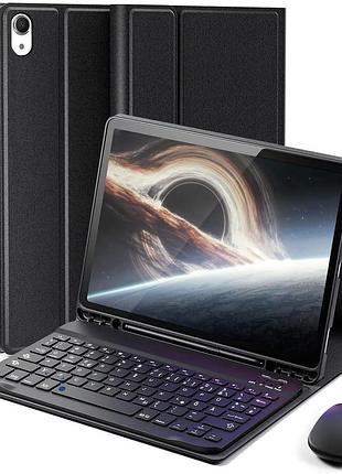 Чехол клавиатура с мышкой для ipad 10-го поколения 2022 microtunk 10,9" qwertz чехол с bluetooth-клавиатурой для планшета