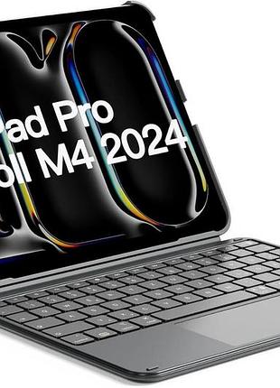 Чехол-клавиатура для ipad pro 11 inateck ace touch qwertz 11" клавиатура с тачпадом для планшета