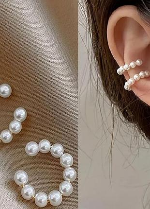 Кафф сережки на вухо без проколу