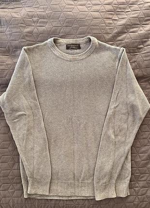 Светр чоловічий primark сірий розмір s