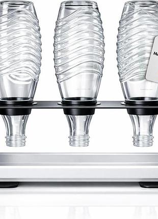 Сушилка для бутылок из нержавеющей стали 32х14х10см panteer abtropfhalter drip rack сушилка с керамическим поддоном