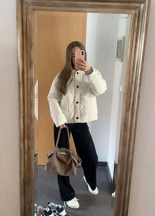 Стьобана куртка zara 3