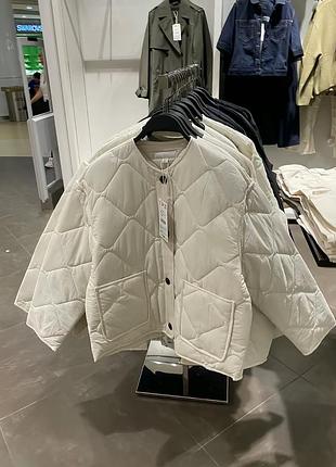 Стьобана куртка zara 5