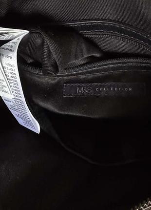 Шкіряна сумка кросбоді marks&spencer 8