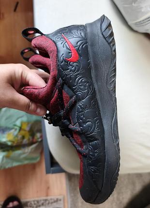 Кросівки nike чорні з червоним
