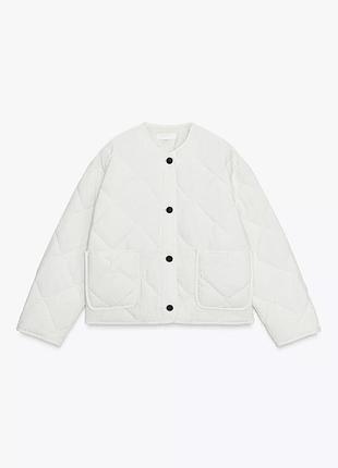 Стьобана куртка zara 7
