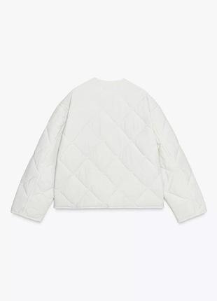 Стьобана куртка zara 8