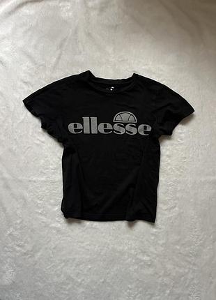 Футболка для хлопчиків ellesse чорна, 8-9 років